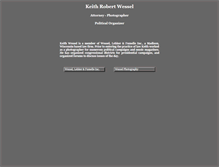 Tablet Screenshot of keithwessel.com